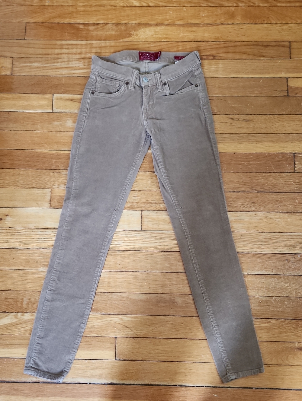 Lucky Brand Women's Skinny Jeans in Taupe Gray